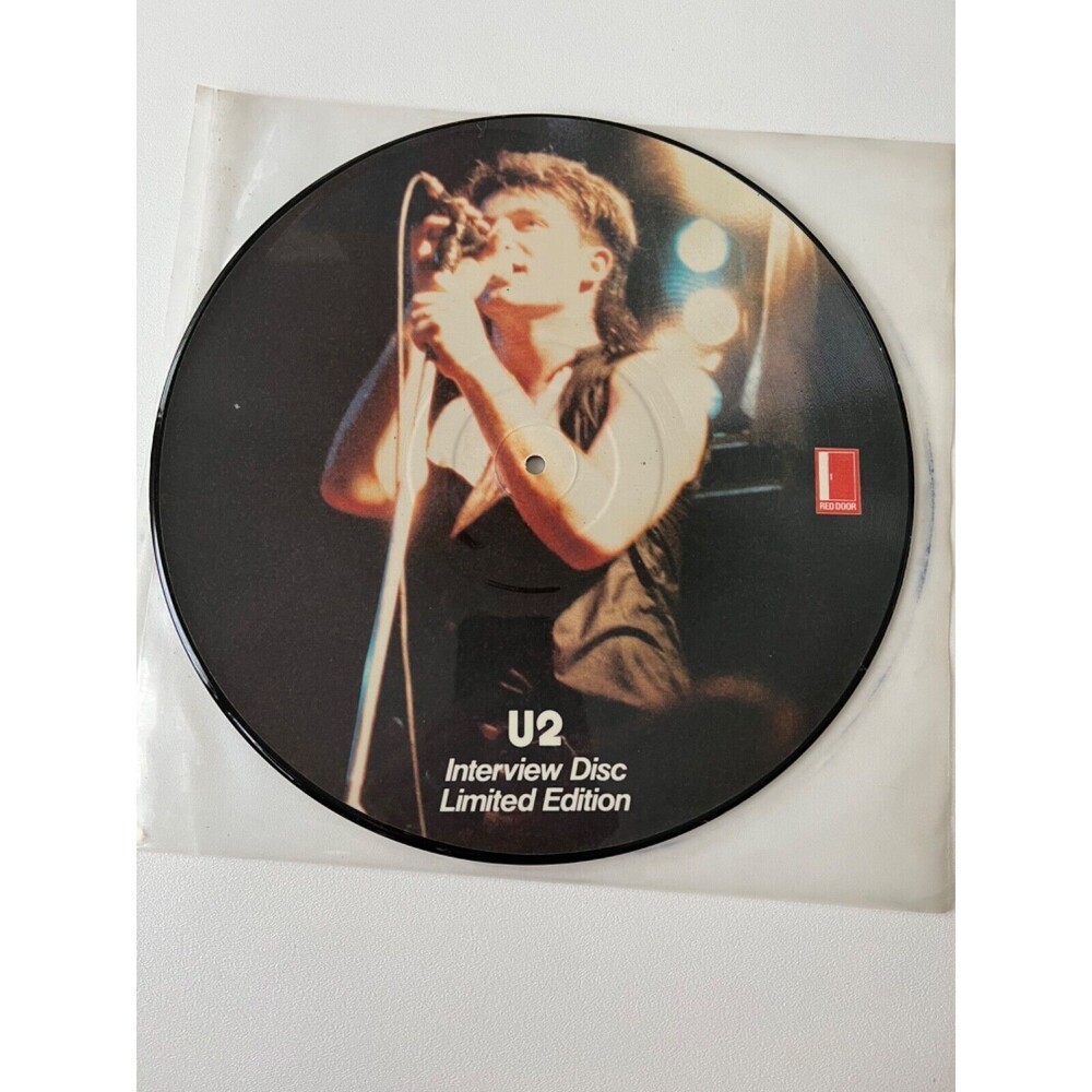 U2 Interview Disc Limited Edition Picture Vinyl LP Red Door Simon McKay 45 RPM